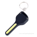 Promotional Key Shape Pocket mini COB Keychain Light